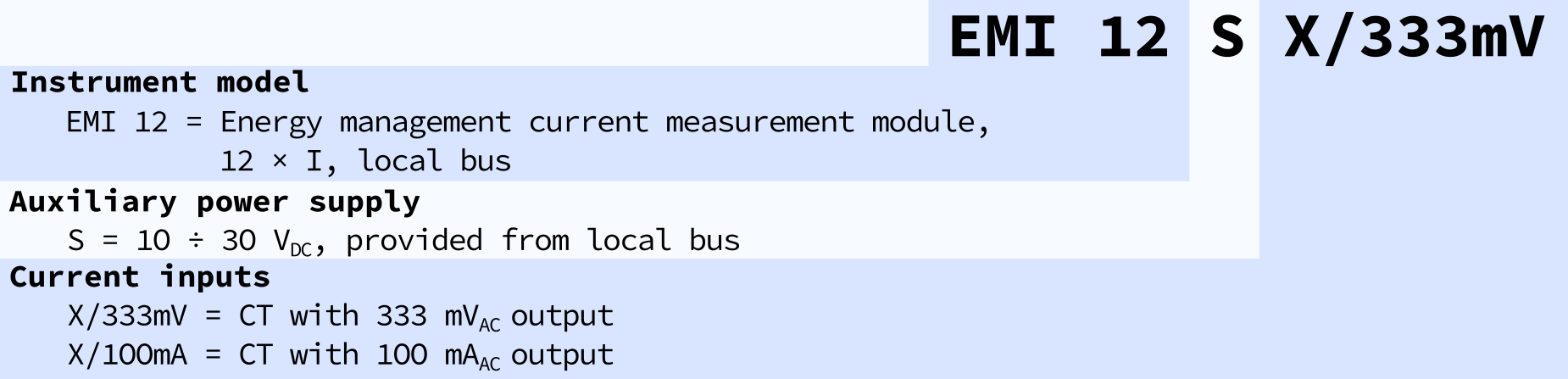 EMI 12